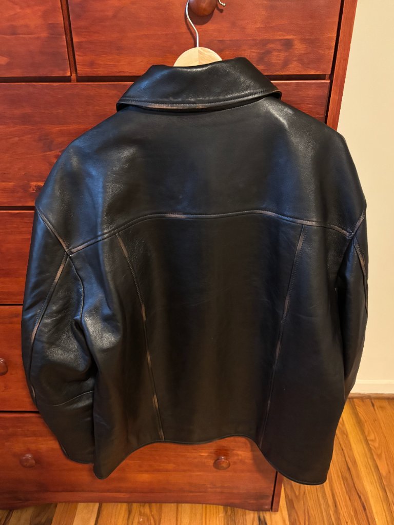 Reformation Veda Bennett Oversized Leather Bomber — image 5 of 5